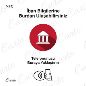 IBAN ödeme kartı, 'İban Bilgilerine Burdan Ulaşabilirsiniz'